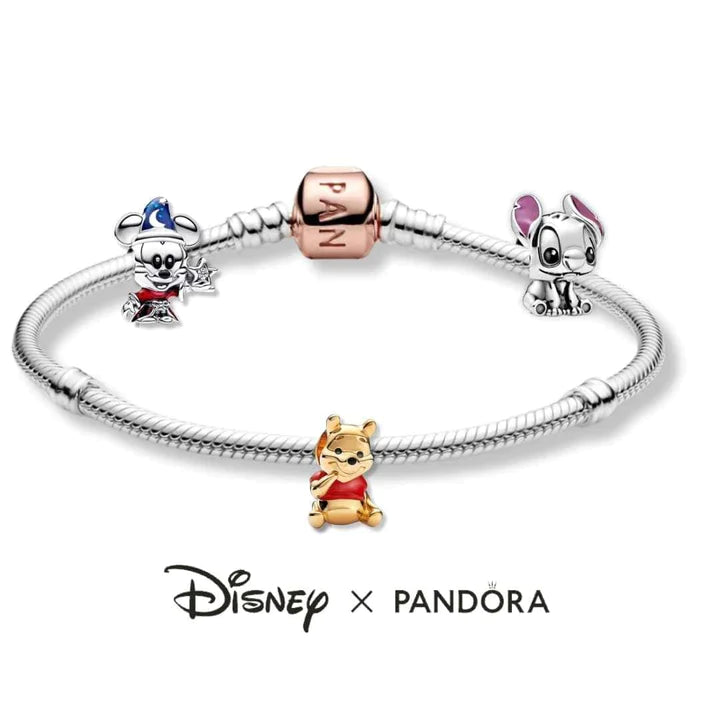 Pandora Disney™ Moments in Maglia Snake + 3 Charm