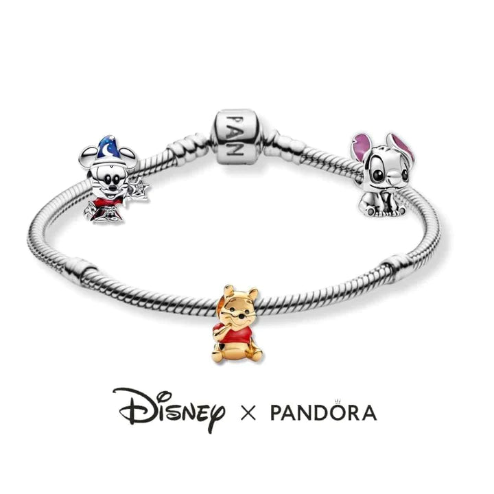 Pandora Disney™ Moments in Maglia Snake + 3 Charm